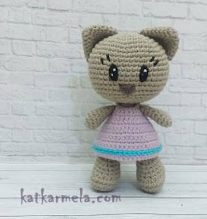 PATRON GRATIS GATA AMIGURUMI 48215 🐱