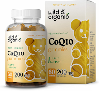 Wild & Organic CoQ10 Gummies 200mg/Serving