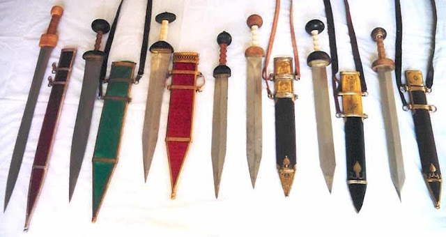Римские мечи начала II века до н. э. — второй половины I века н. э.