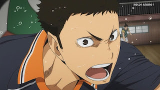 ハイキュー!! アニメ 2期24話 澤村大地 | HAIKYU!! Aobajohsai vs Karasuno