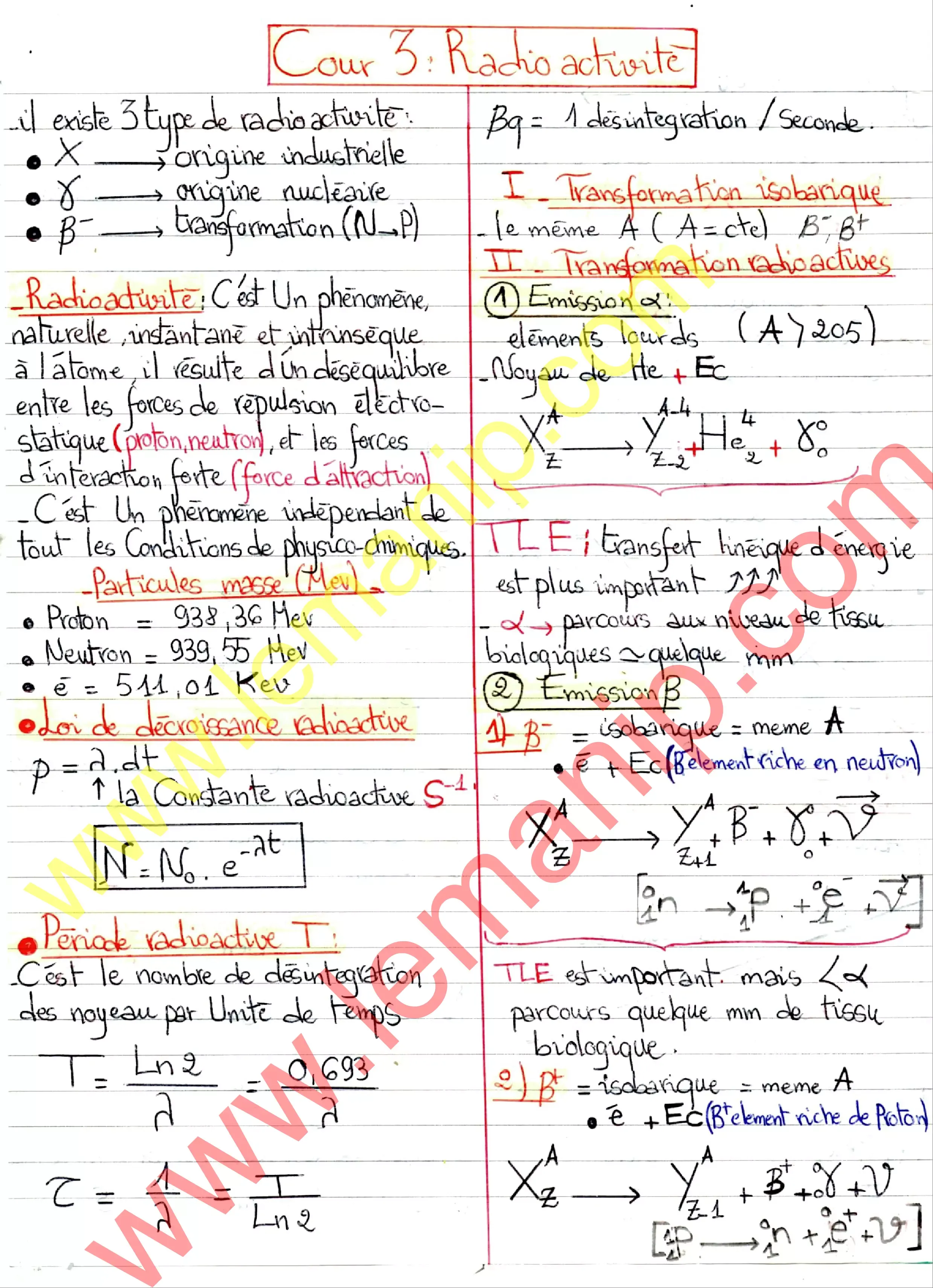 Physique Fondamentale 3