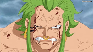 ワンピースアニメ ドレスローザ編 713話 バルトロメオ Bartolomeo CV.森久保祥太郎 | ONE PIECE Episode 713