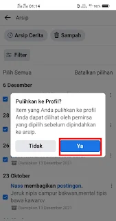 Pilih "Ya"