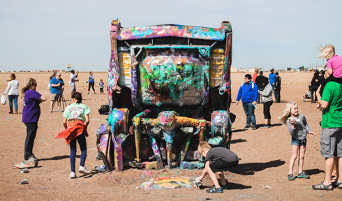 Cadillac Ranch Route 66 Amarillo Texas