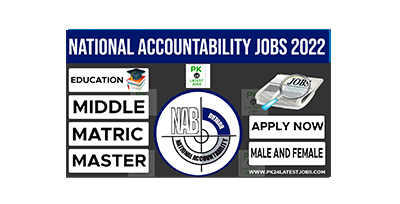 National Accountability Bureau NAB Jobs – Government Jobs 2022