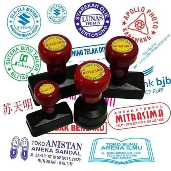 contoh stempel toko serba ada