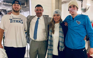 Jen Vrabel with her spouse Mike Vrabel & their kids