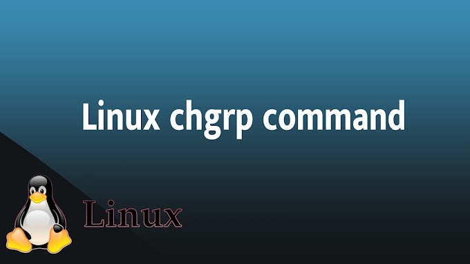 Linux chgrp command