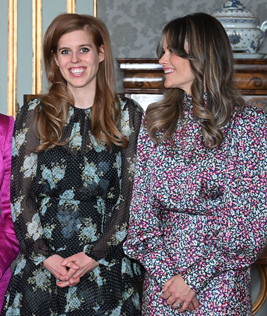 Princess Beatrice and Princess Sofia smiled for the camera