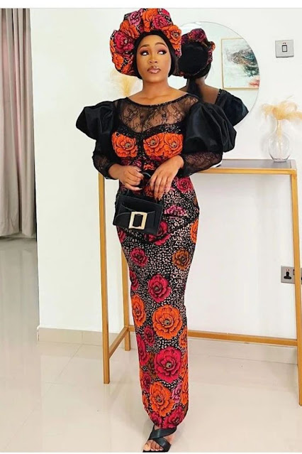 Latest Ankara Straight Long Gown Styles for Ladies