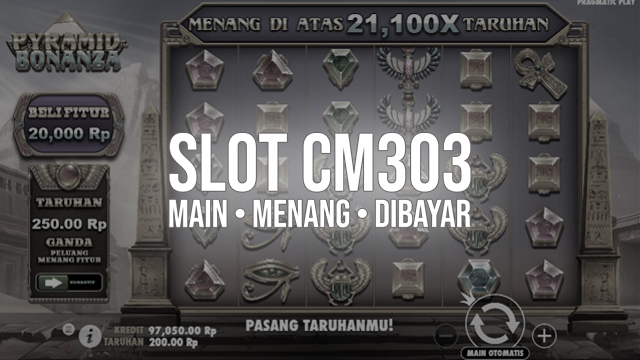 Game Baru Slot Pragmatic CM303 - Pyramid Bonanza Lebih Gampang