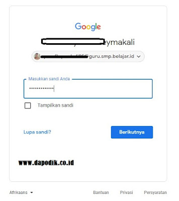 Cara Reset Password belajar.id