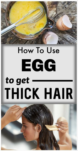 How To Use Egg To Get Thicker Hair