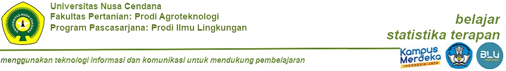 Belajar Statistika Terapan
