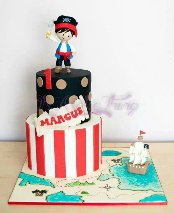 pirate birthday cakes