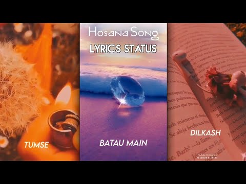 Hosanna Aesthetic Song Status OR Ringtone Download – (2022)