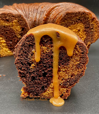 CAKE MARBRÉ CHOCO-CARAMEL