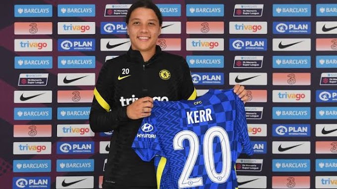 Sam Kerr Has Signed A Two-year Contract Extension With Chelsea