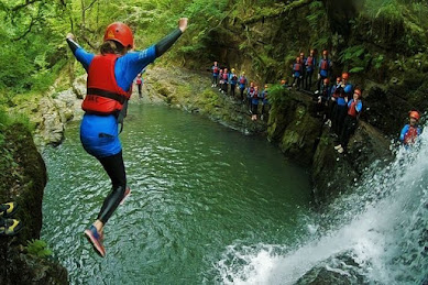 Gorge walking wales