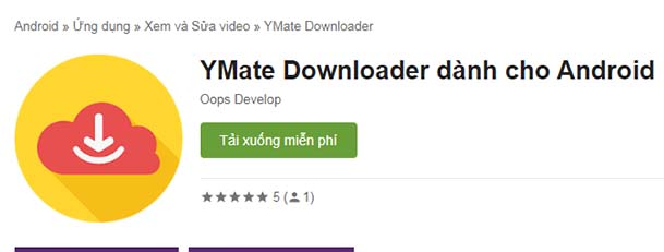 Ymate - Trình tải video MP4, MP3 trực tuyến miễn phí a