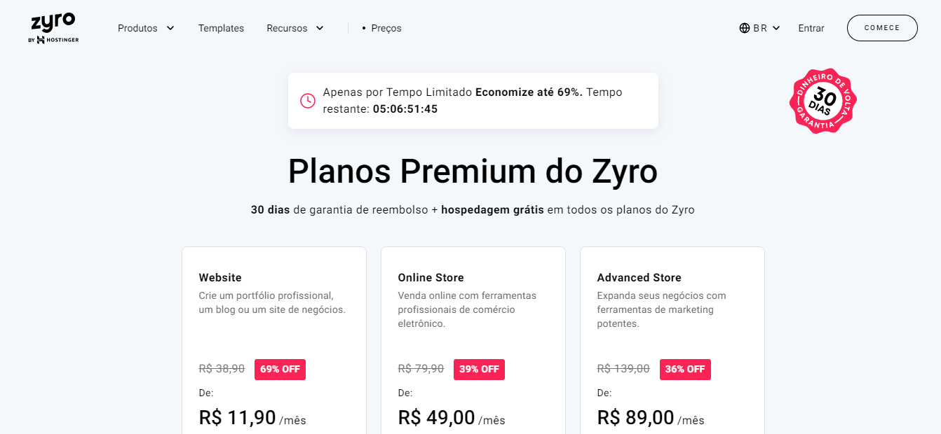 plataformas para criar sites