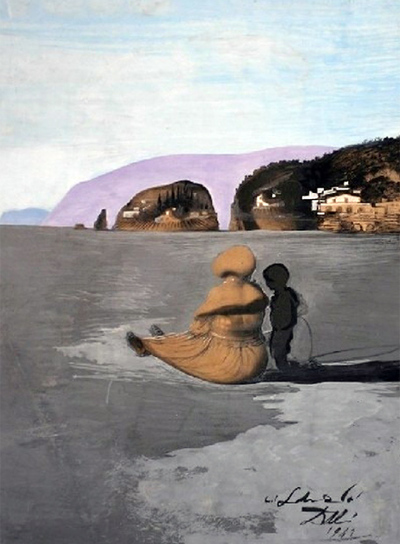 Pareidolia en la obra de Dalí