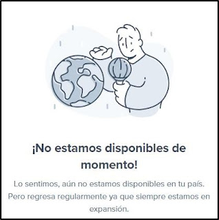 Uphold no esta disponible en Venezuela