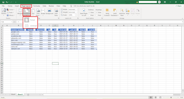 Cara Agar Hasil Convert Excel ke PDF Tidak Terpotong