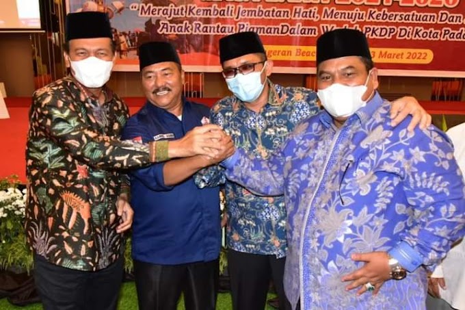 Hadiri Pelantikan DPD PKDP Kota Padang, Wali Kota Genius Umar Berharap PKDP Berkontribusi Membangun Ranah dan Rantau