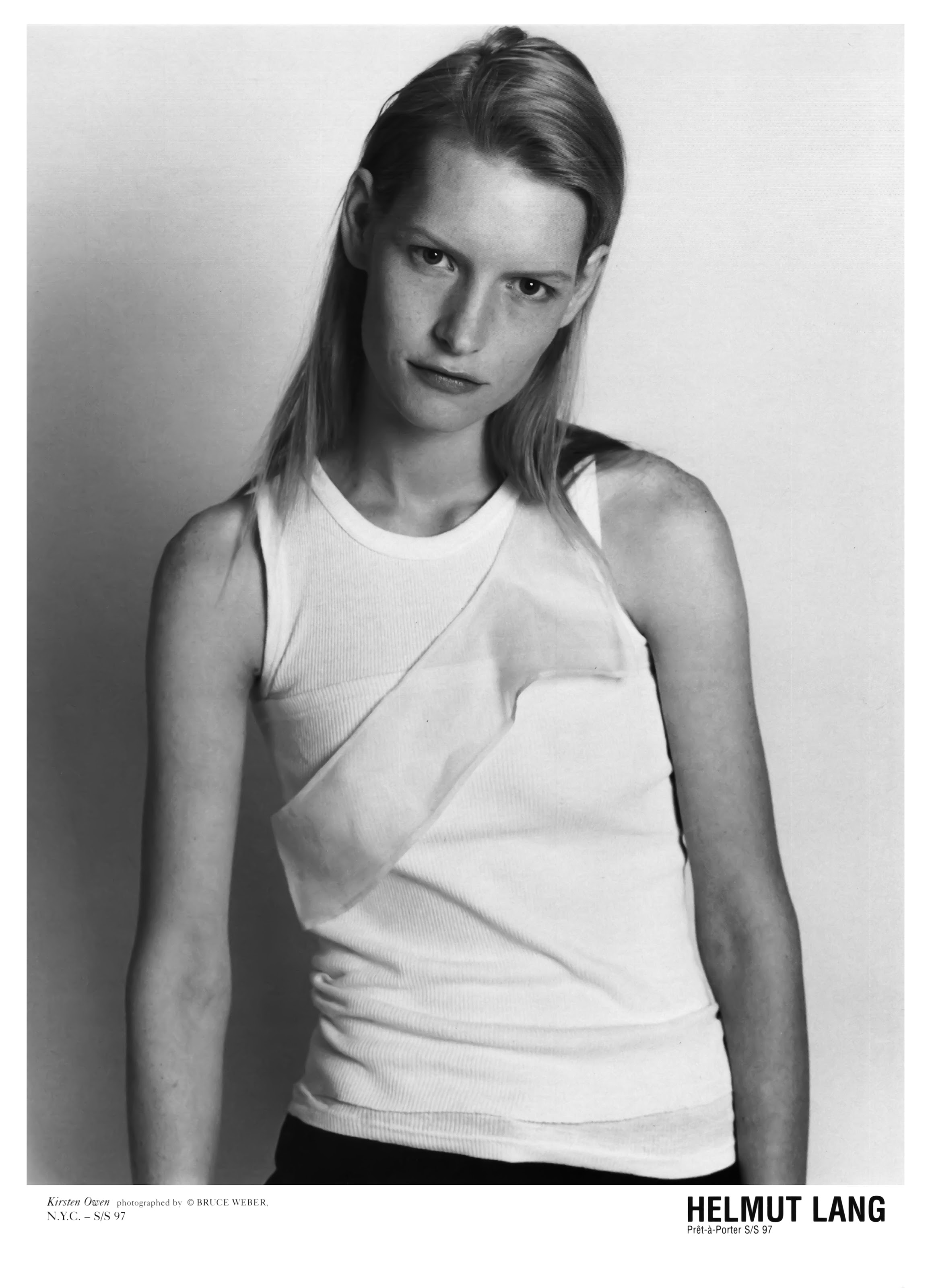 Helmut Lang's iconic campaigns