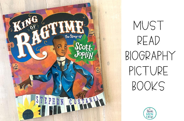 8 Biography Picture Books for Upper Elementary