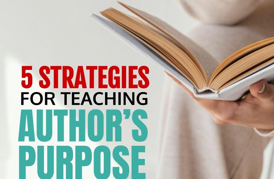 Author's Purpose Activity – Reading ELA