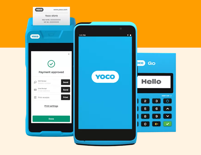 Order directly your Card Machines from yoco.com - South Africa