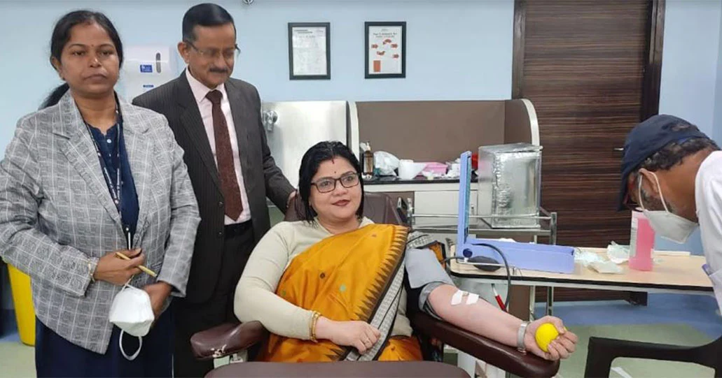 ରକ୍ତଦାନ ଭଳି ମହତ୍ କାର୍ଯ୍ୟରେ ଯୋଡି ହେଲା ସମ୍ ଅଲ୍ଟିମେଟ୍ ମେଡିକେୟାର