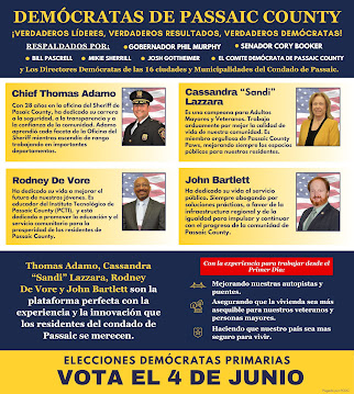 Candidatos Demócratas Passaic County
