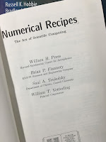 Numerical Recipes, by Press, Teukolsky, Vetterling, and Flannery, superimposed on Intermediate Physics for Medicine and Biology.