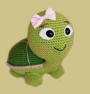 PATRON GRATIS TORTUGA AMIGURUMI 47095 🐢