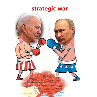 kriget i Ukraina  är en strategiska kriget mellan ryssland och västvärlden.