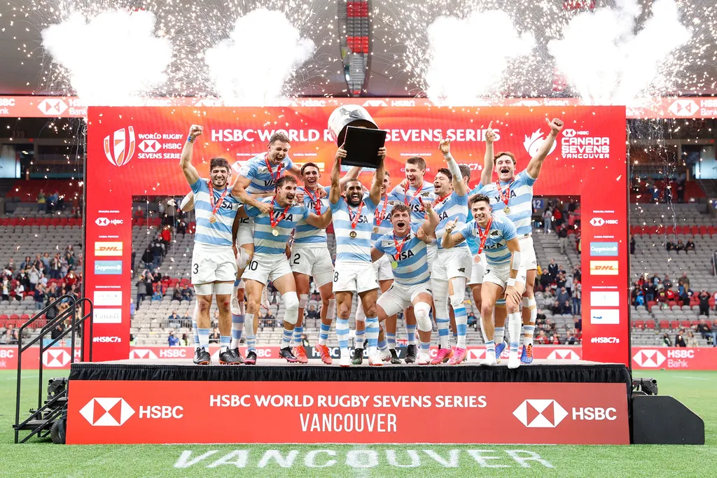 Argentina win Canadian leg of Rugby Sevens World Tour