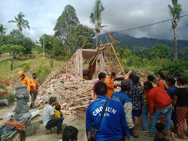   Dampak Gempa Bumi M4,8, Tiga Warga Bali Meninggal Dunia