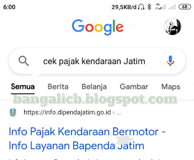 Cek pajek motor