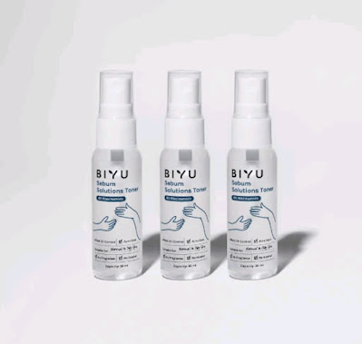 Review pemakaian Biyu Sebum Solutions Toner