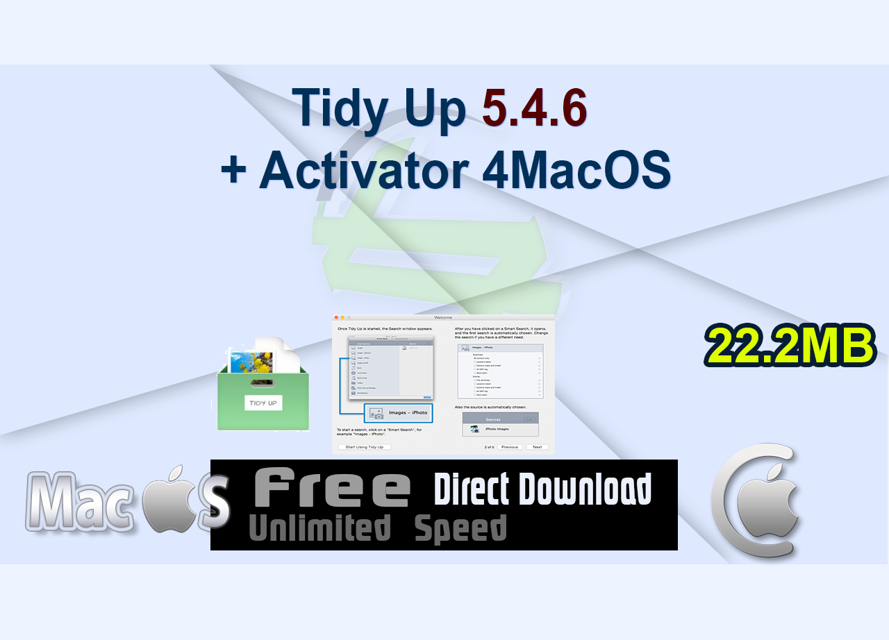 Tidy Up 5.4.6 + Activator 4MacOS