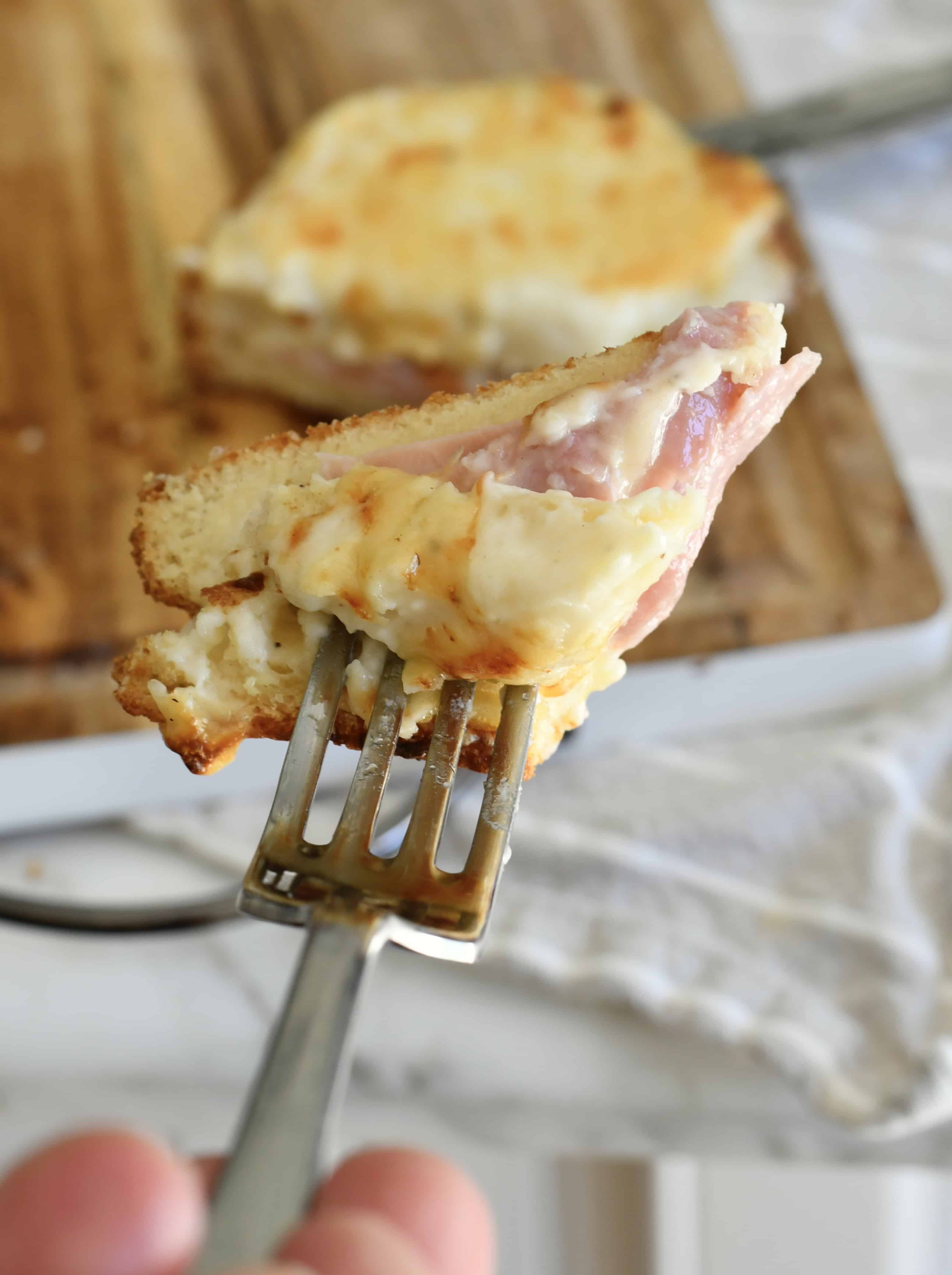 How to make Croque Monsieur - the Best Ham and Cheese Sandwich