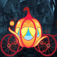 Hiddenogames-Mysterious Pumpkin Carriage Escape