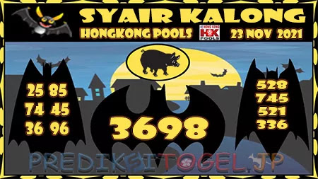 Syair Kalong Hongkong Selasa 23-11-2021