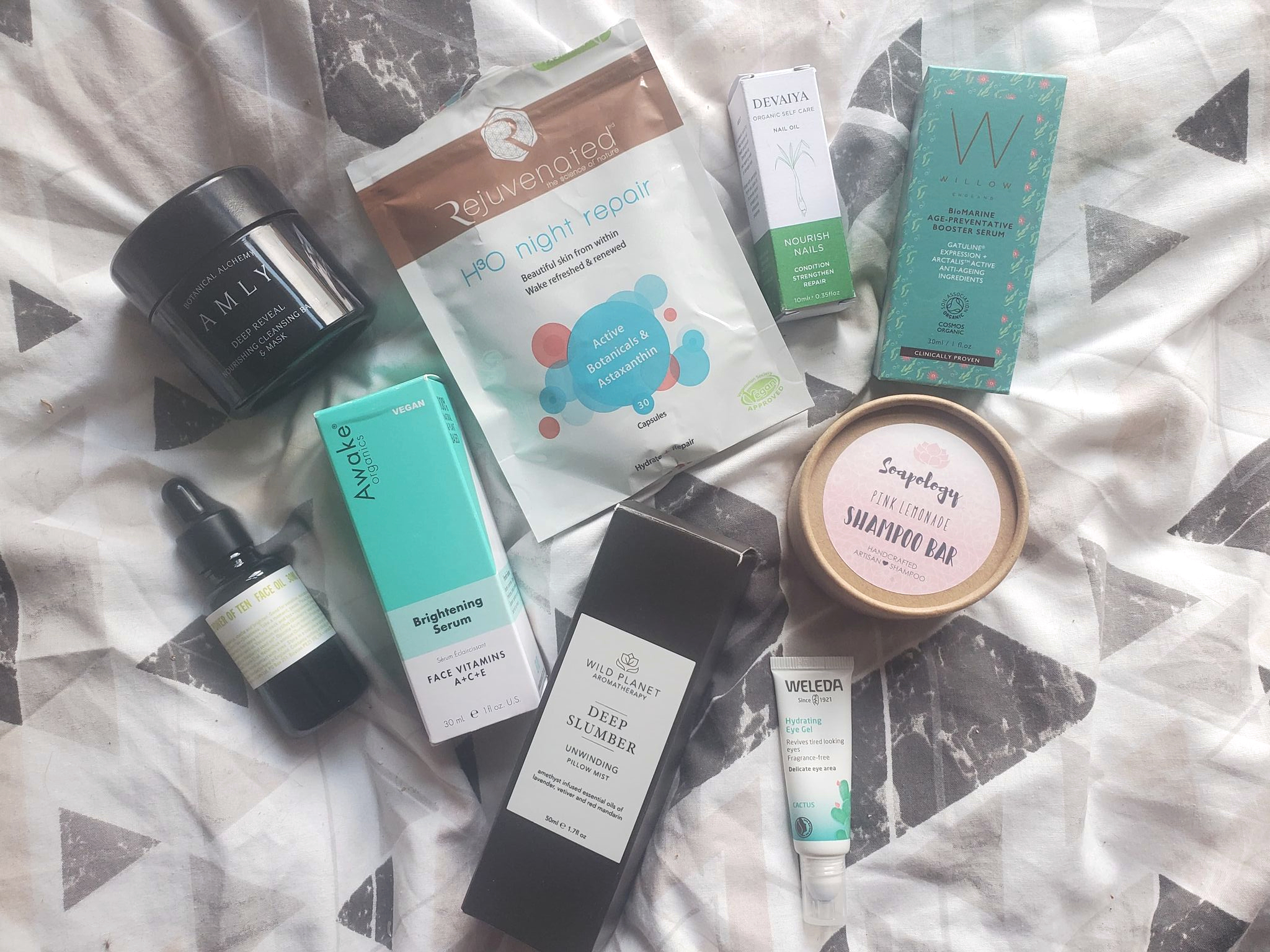 all natural skincare and wellbeing products from Beauty Shortlist Awards 2022