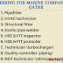 Hiring for marine company in Qatar