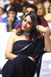 Anasuya Bharadwaj at Khiladi Movie Pre Release Event