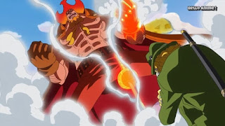 ワンピースアニメ WCI編 834話 オーブン | ONE PIECE ホールケーキアイランド編